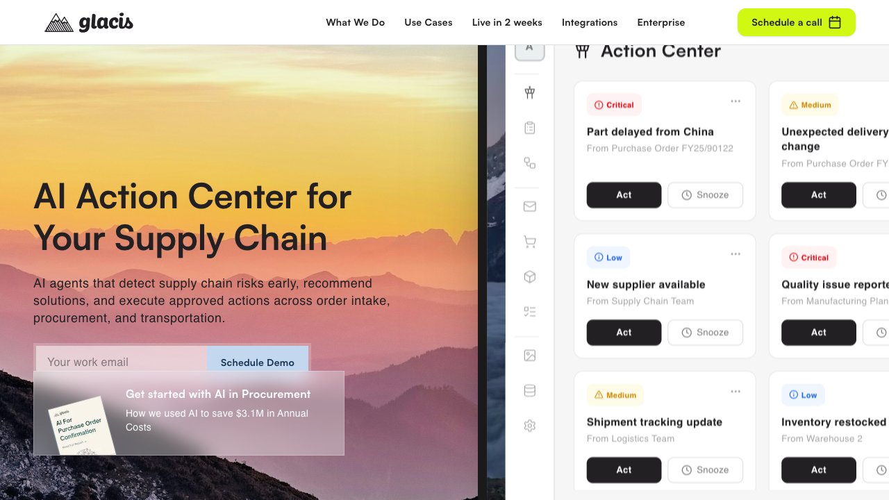 0-1 GTM for Glacis AI Platform